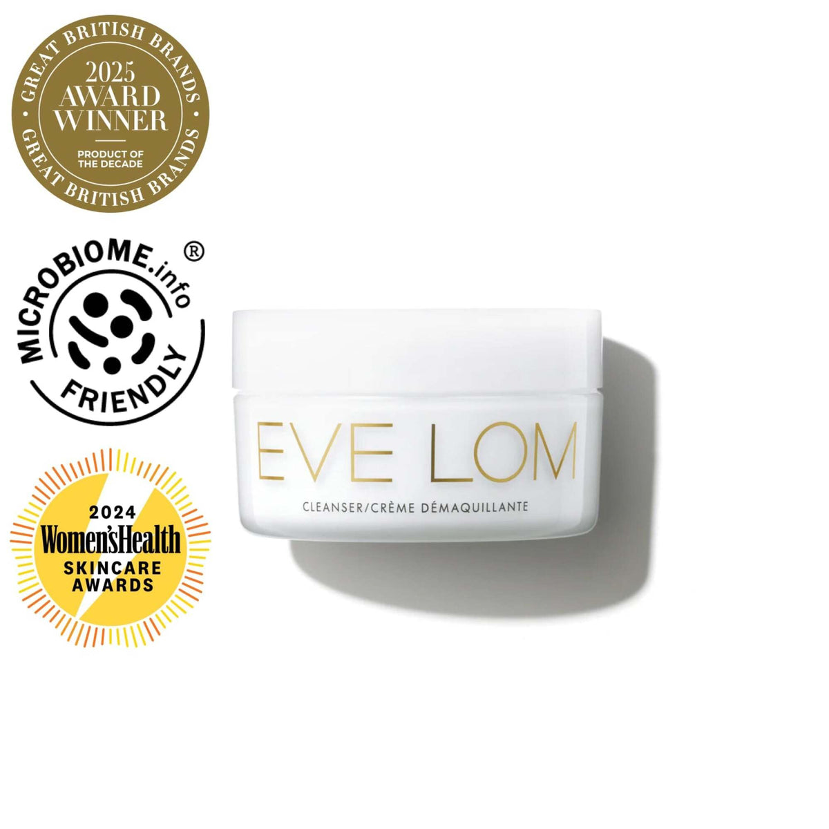 EVE LOM balm texture close-up revealing creamy oil consistency for gentle cleansing