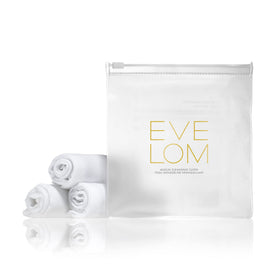 EVE LOM cloth close-up of woven cotton texture for gentle exfoliation benefit
