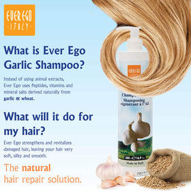 Ever Ego Italy shampoo texture close-up highlighting creamy lather and hydration