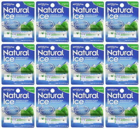 Ever Ready First Aid Natural Ice front packaging showing 12-count value and cooling benefit