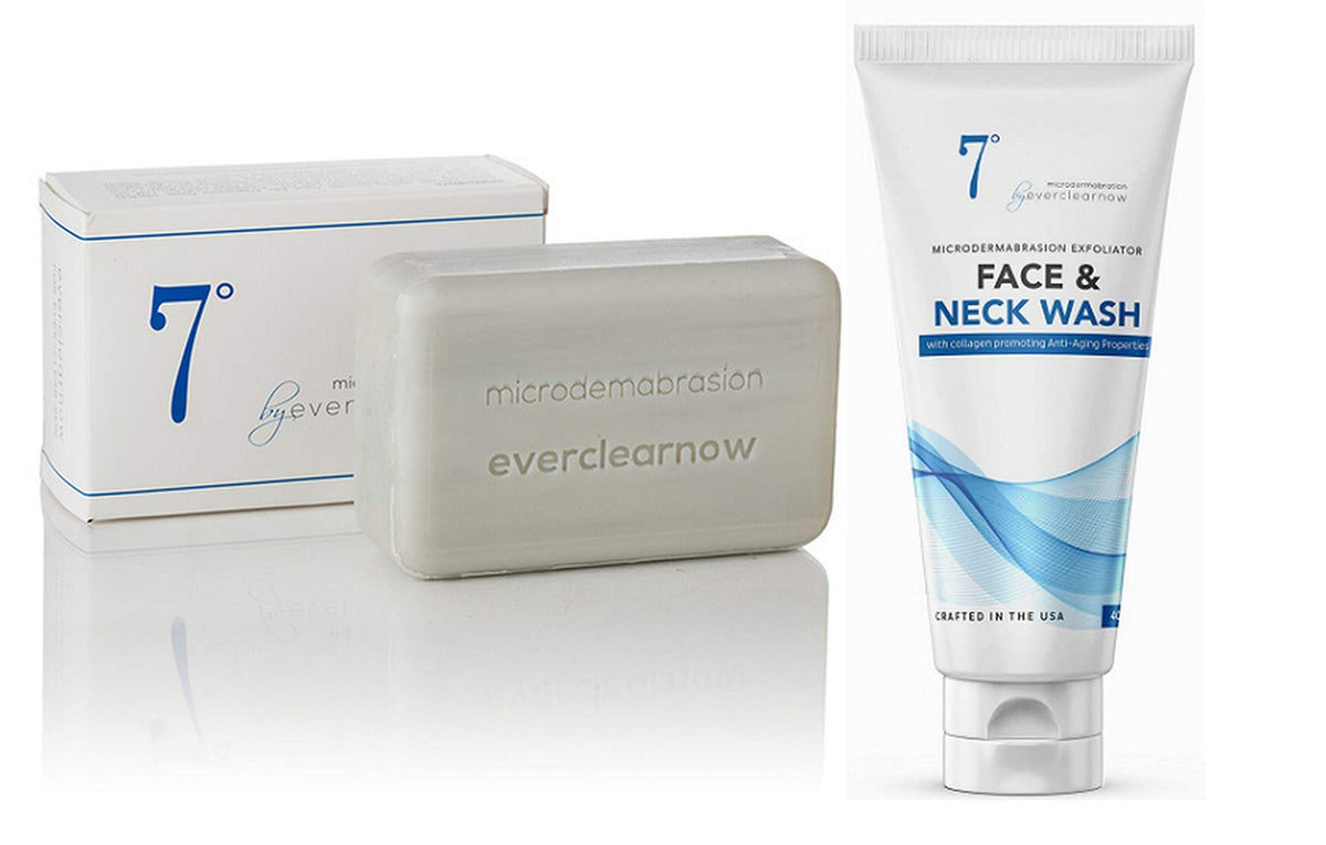 EVERCLEARNOW arms before and after composite showing smoother texture