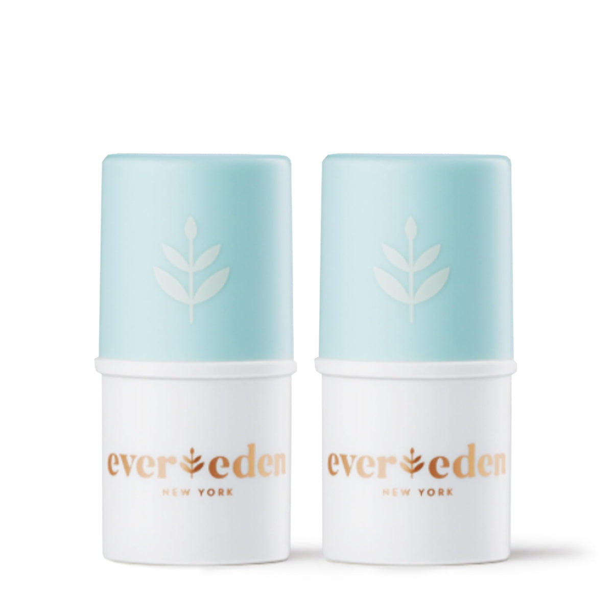Evereden front packaging showing compact two‑pack and gentle design benefit