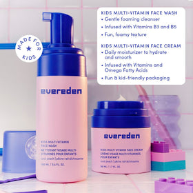 Evereden body wash lather texture demonstrating soft cleansing and playful foam
