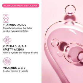 Evereden bottle label ingredients detail showing transparent gentle formulation