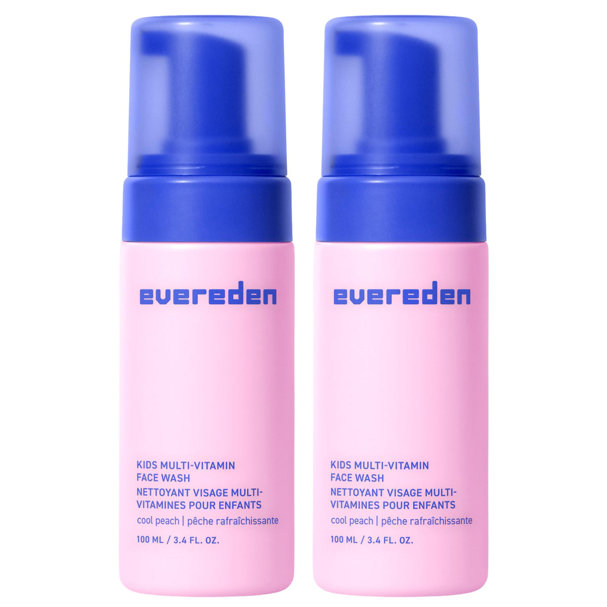 Evereden front packaging showing bottle and Cool Peach label for clean daily use