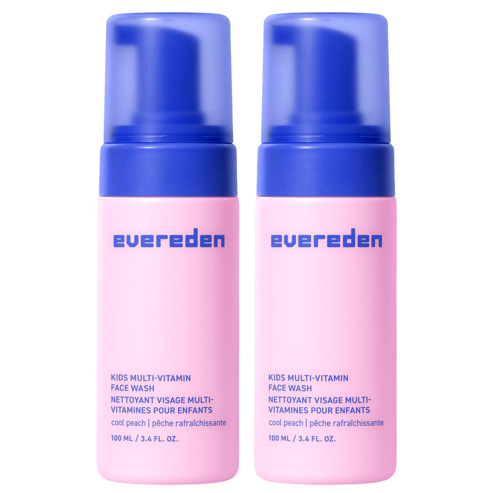 Evereden front packaging showing bottle and Cool Peach label for clean daily use