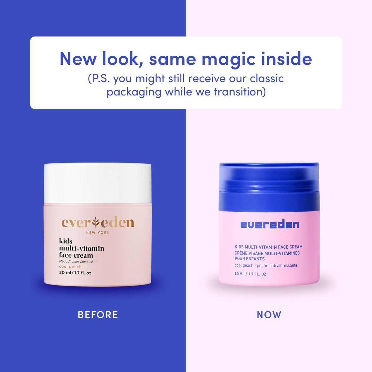 Evereden Cool Peach open jar texture demonstrating lightweight, fast-absorbing cream