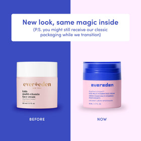 Evereden tube with cap closed demonstrating compact 1.7 oz size and travel convenience