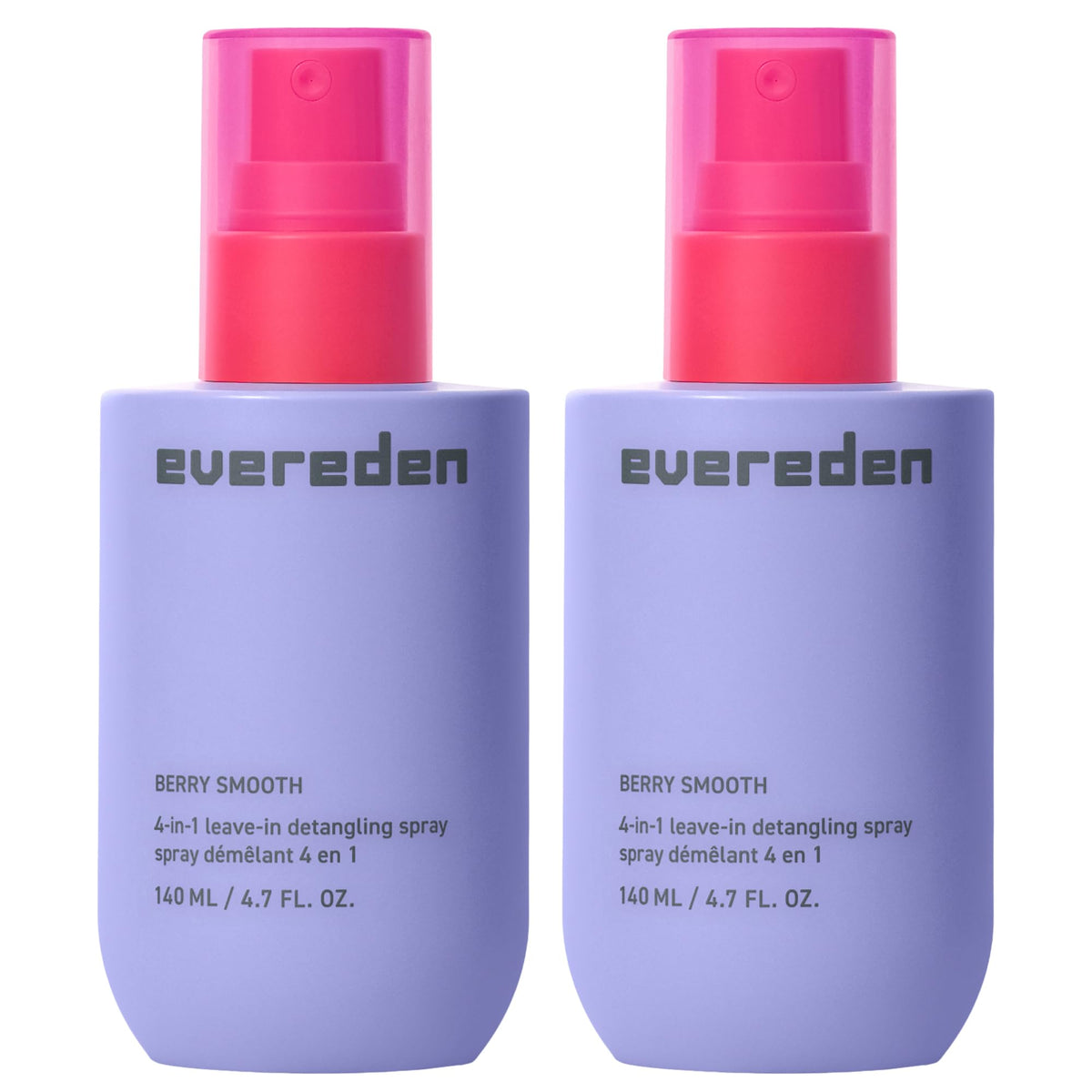 Evereden detangler front packaging showing clean kid‑friendly design and benefits