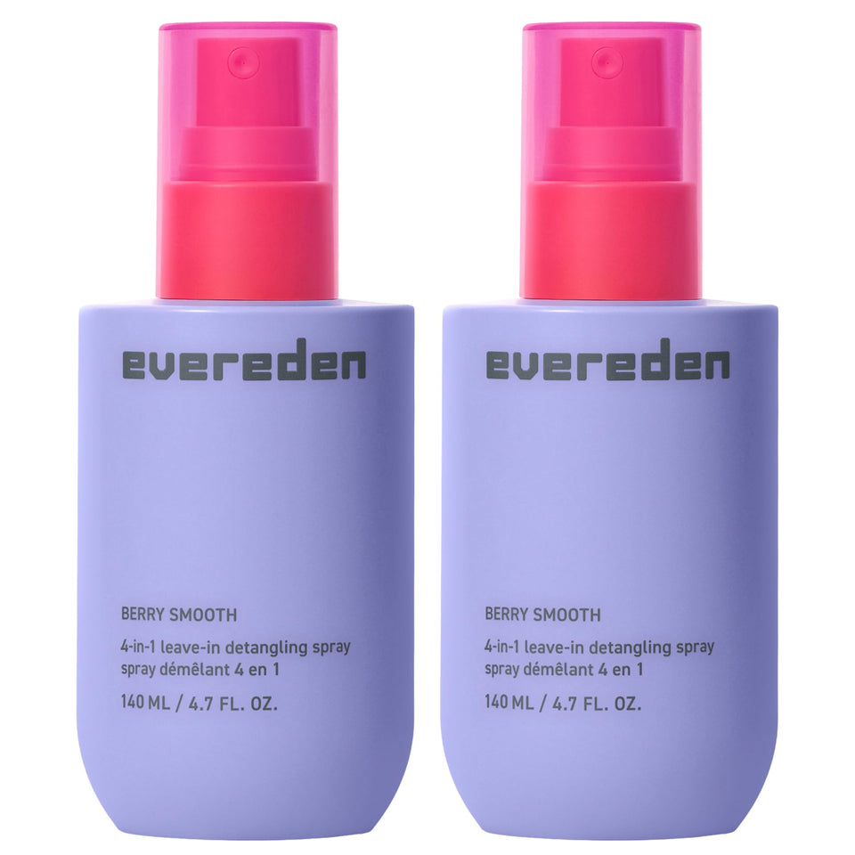 Evereden detangler front packaging showing clean kid‑friendly design and benefits