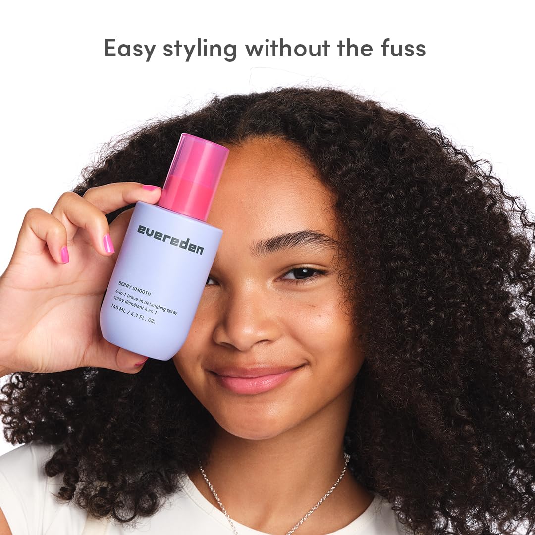 Evereden detangler on bathroom shelf lifestyle suggesting everyday use