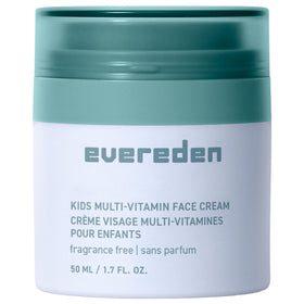 Evereden front packaging showing unscented kids face cream protecting skin