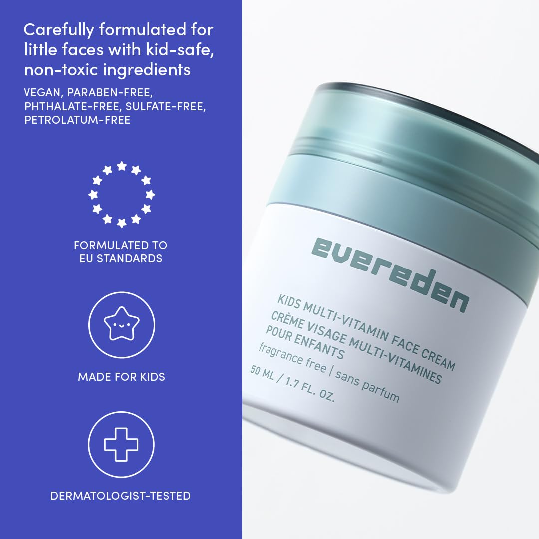 Evereden open jar displaying smooth texture for quick absorption benefit