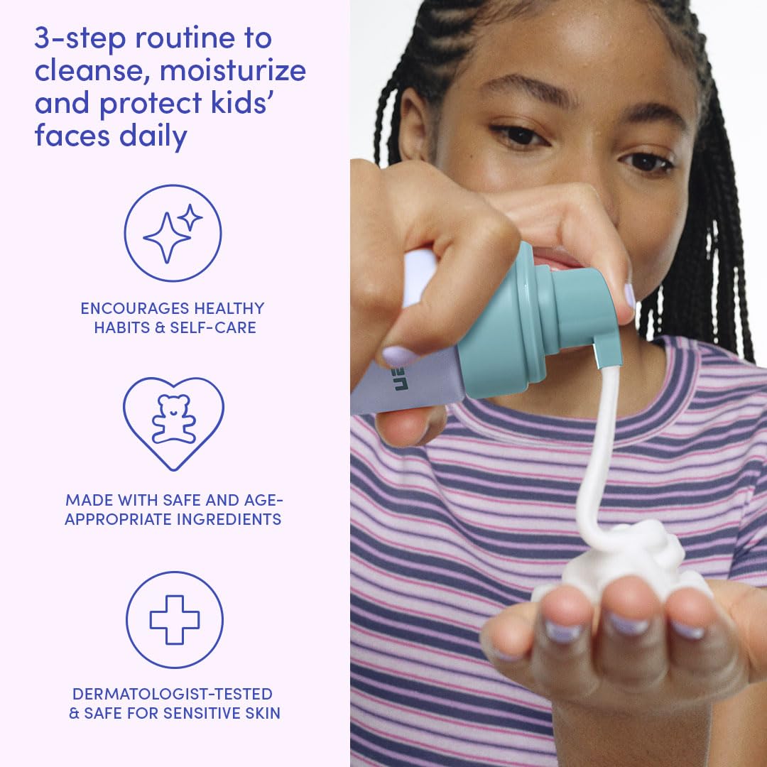 Evereden face cream texture swipe showing quick-absorbing hydration benefit