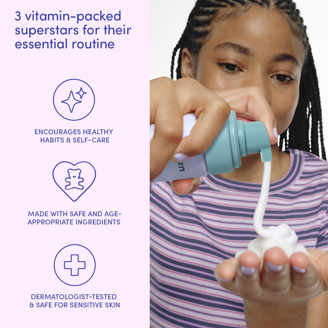 Evereden face cream tube label emphasizing lightweight hydration and vegan formula