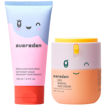 Evereden front packaging showing kid-friendly set and safe ingredients