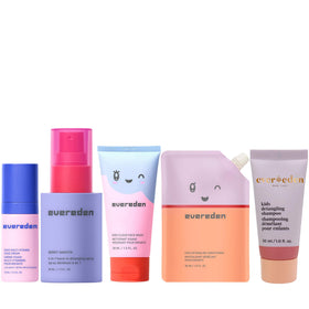 Evereden front packaging showing compact kids travel set, convenient for trips