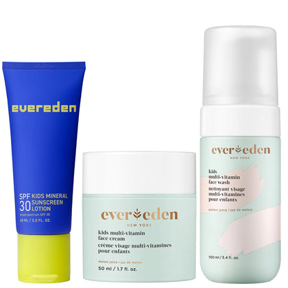 Evereden front packaging showing melon juice scent and kid friendly design
