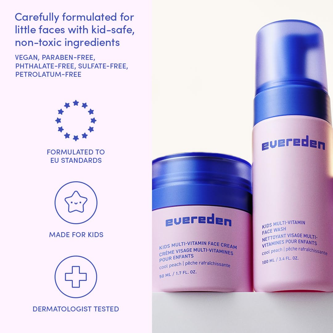 Evereden ingredients flatlay with vitamins highlighting nourishing support