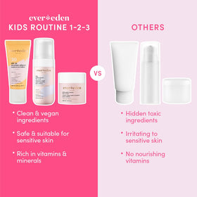 Evereden child outdoors using products showing sun protection and playtime safety