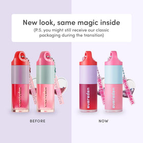 Evereden close-up applicator wand demonstrating easy, non-sticky application