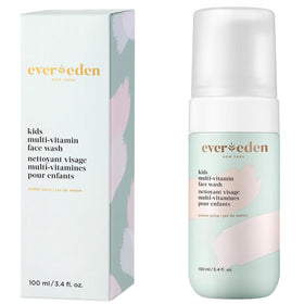 Evereden front packaging showing melon juice face wash benefits