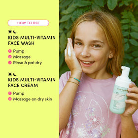 Evereden face wash pump close-up demonstrating easy pump and gentle dispense