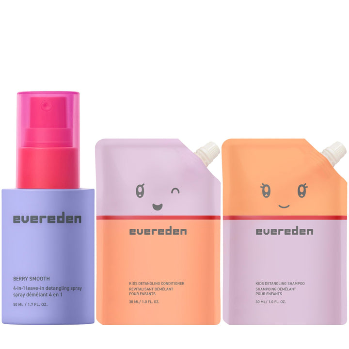 Evereden front packaging showing the mini trio and travel convenience