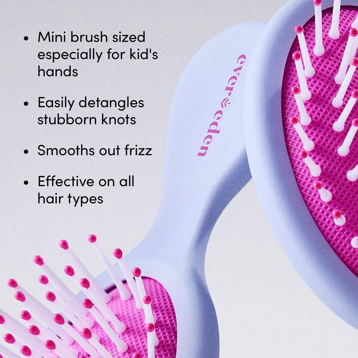 Evereden size comparison with tubes in hand indicating family-friendly amounts and travel convenience