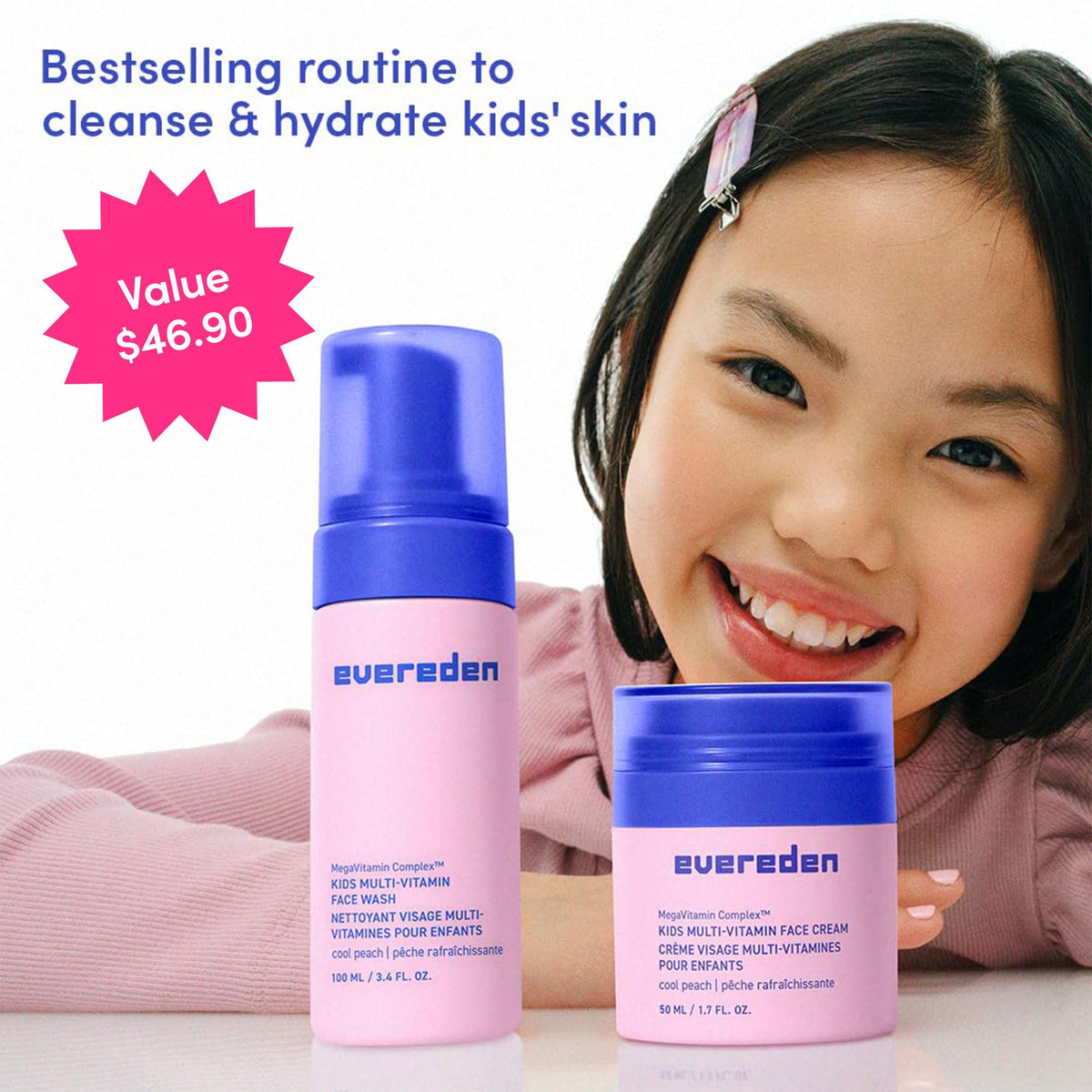 Evereden product beside toy showing size and family-friendly proportion