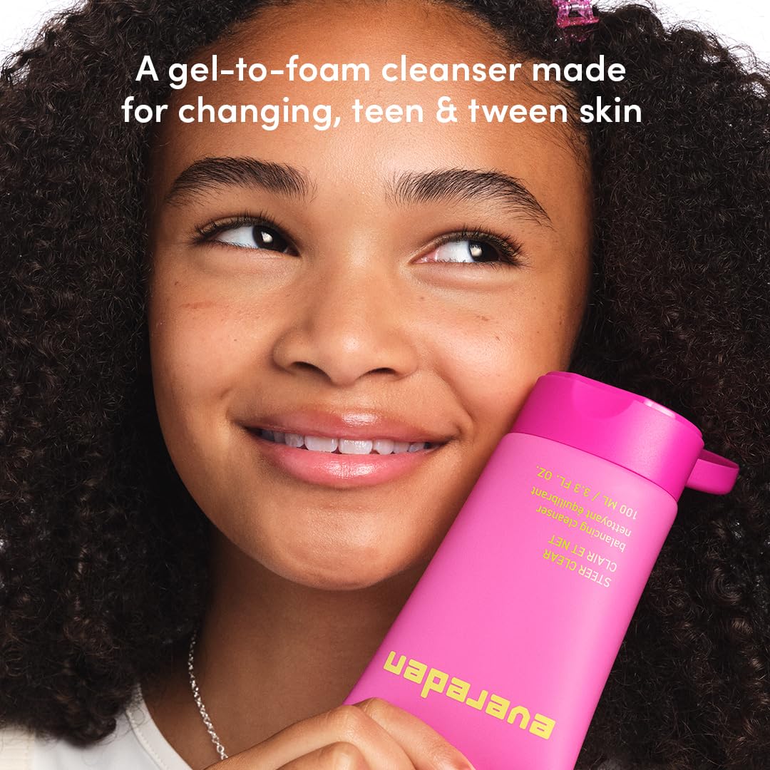 Evereden pump dispensing cleanser for easy controlled use