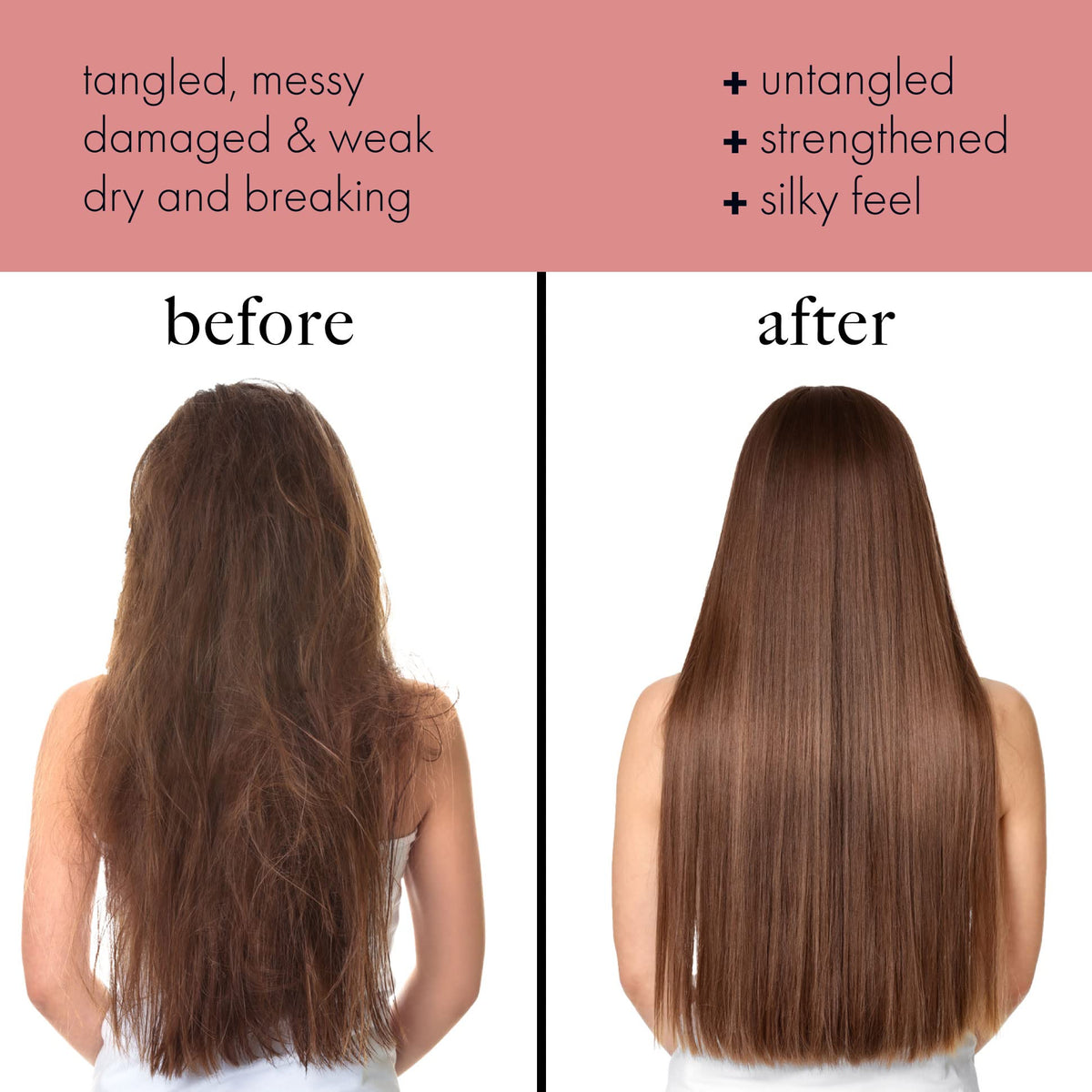 everlong extensions in use styled by hand demonstrating reduced tangles and slip