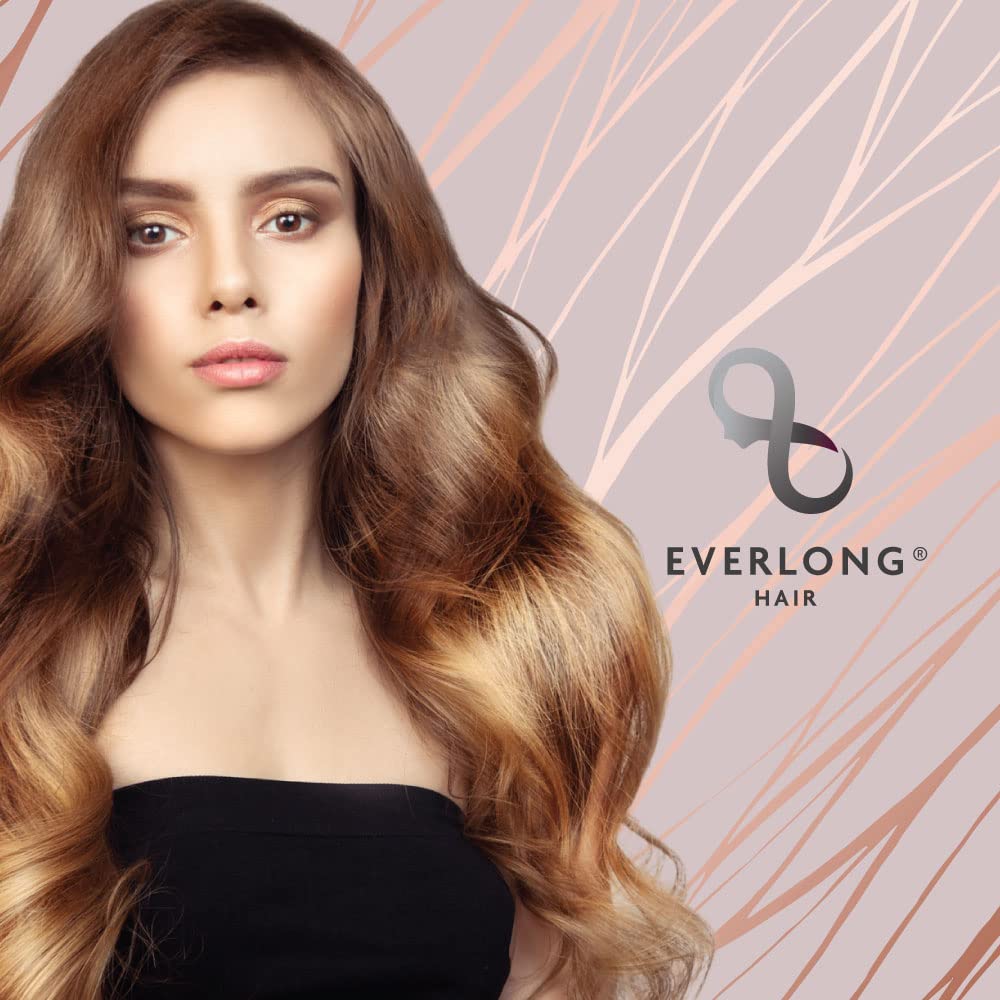 everlong ingredient label closeup listing keratin, argan and jojoba for nourishment