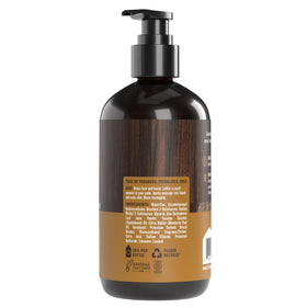 Every Man Jack packaging detail highlighting recycled material use