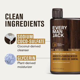 Every Man Jack Cedar and Red Sage foam texture close-up showing gentle cleansing