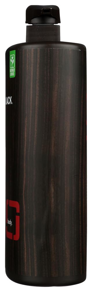 Every Man Jack cedarwood bathroom lifestyle with bottles by shower showing long-lasting supply