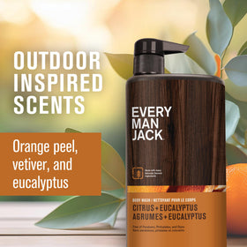 Every Man Jack close-up of creamy lather texture showing gentle cleanse and hydrating feel
