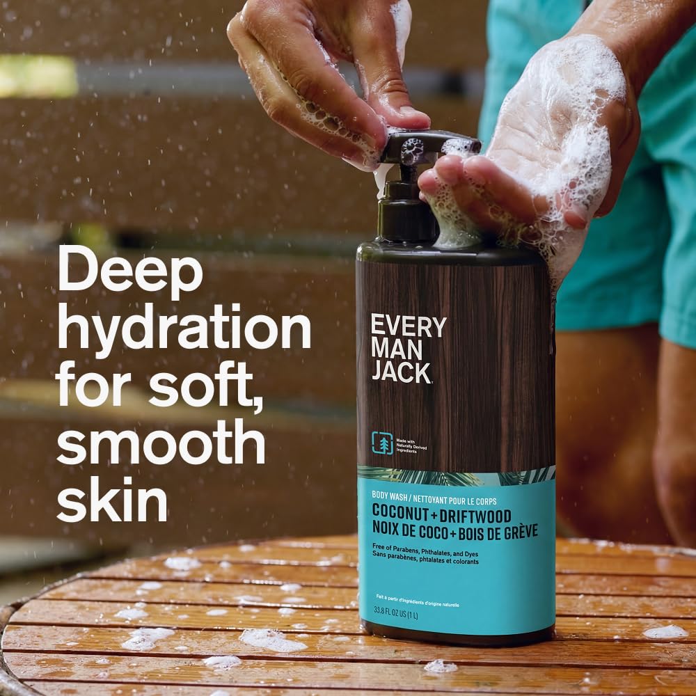 Every Man Jack foamy texture close-up demonstrating gentle lather