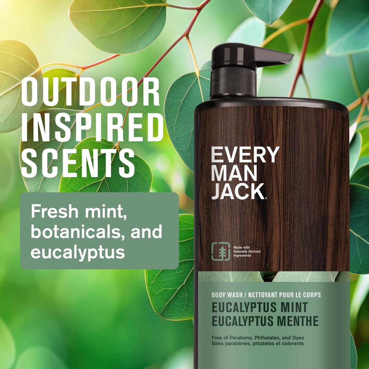 Every Man Jack foam texture close-up showing rich lather hydration