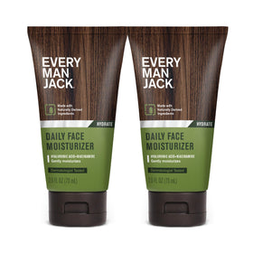Every Man Jack front pack showing clean branding and benefits