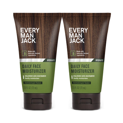 Every Man Jack front pack showing clean branding and benefits