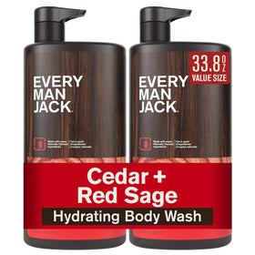 Every Man Jack front packaging shows bottle and clear labeling benefit easy identification