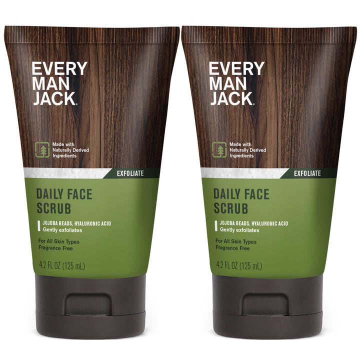 Every Man Jack front packaging showing clean label and benefit