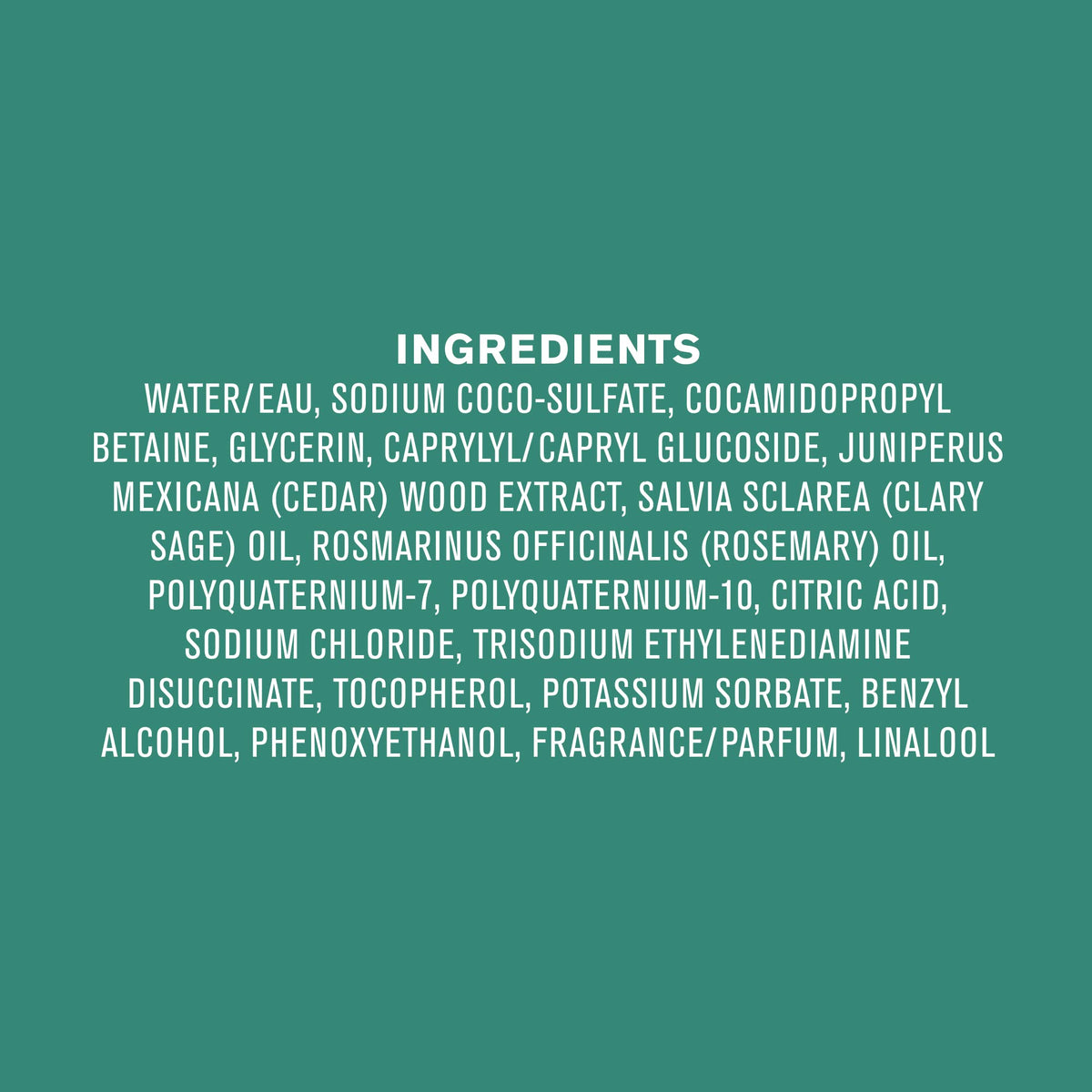 Every Man Jack coconut and glycerin ingredients highlighted for hydration