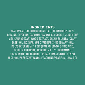 Every Man Jack coconut and glycerin ingredients highlighted for hydration