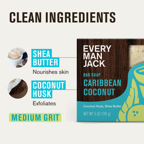 Every Man Jack rich lather on a washcloth demonstrating cleansing performance