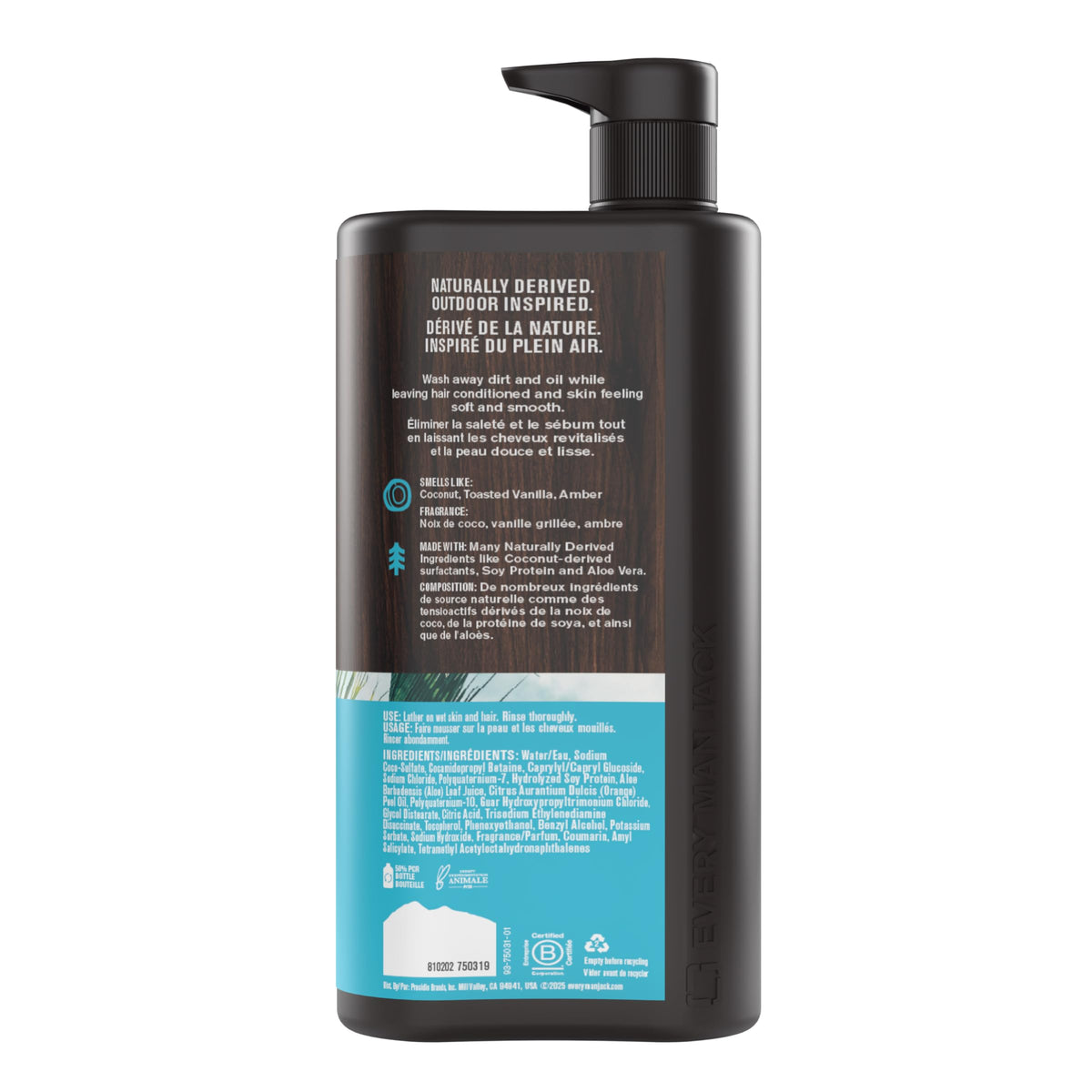 Every Man Jack on bathroom shelf in lifestyle shot showing grooming routine