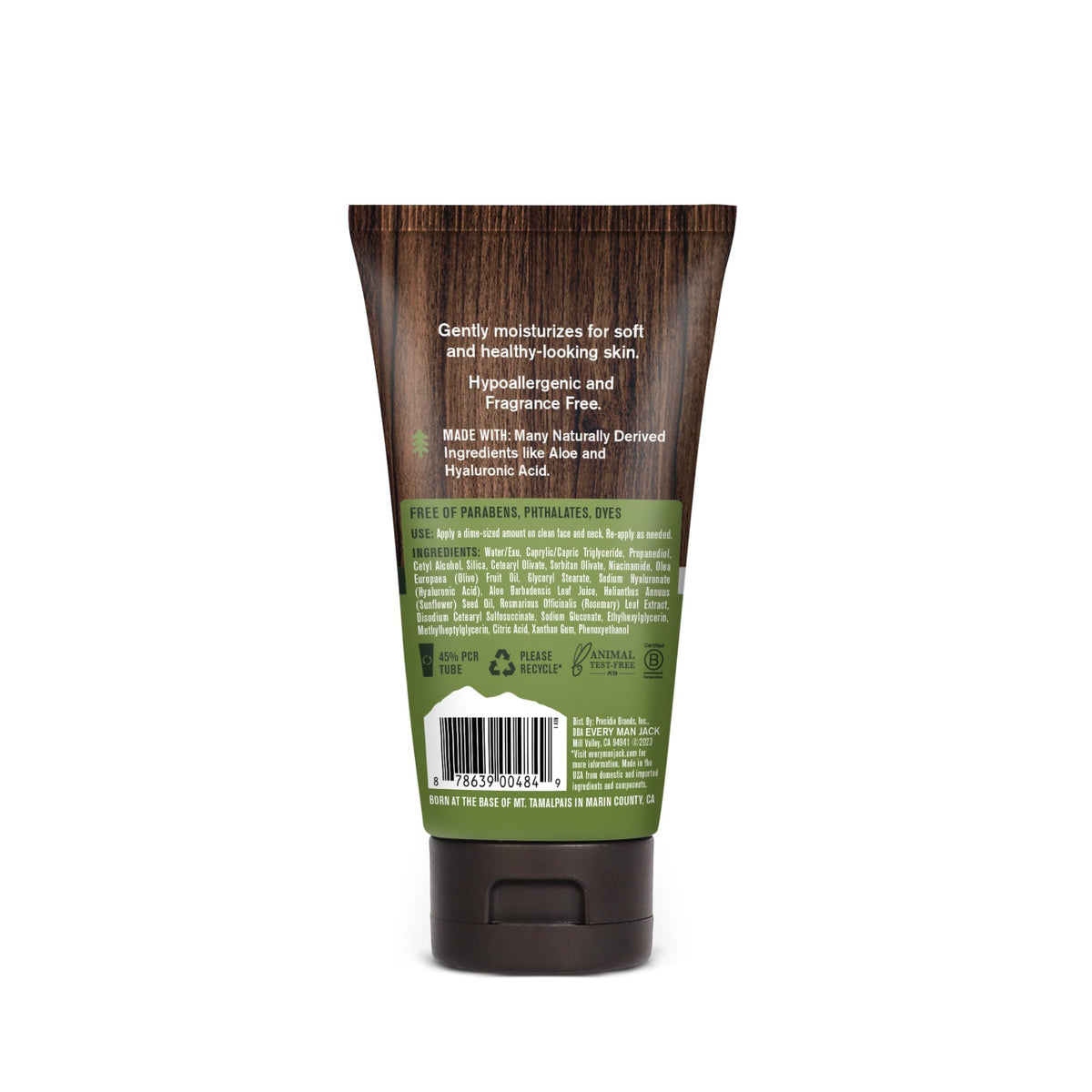 Every Man Jack man using face wash demonstrating gentle cleanse and refreshed skin