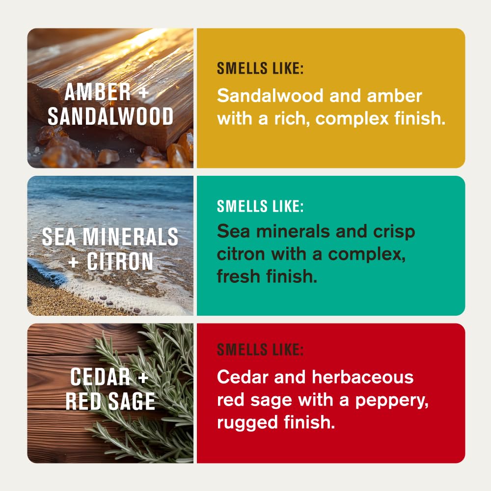 Every Man Jack Sea Minerals and Citron pour demonstrating refreshing lather benefit