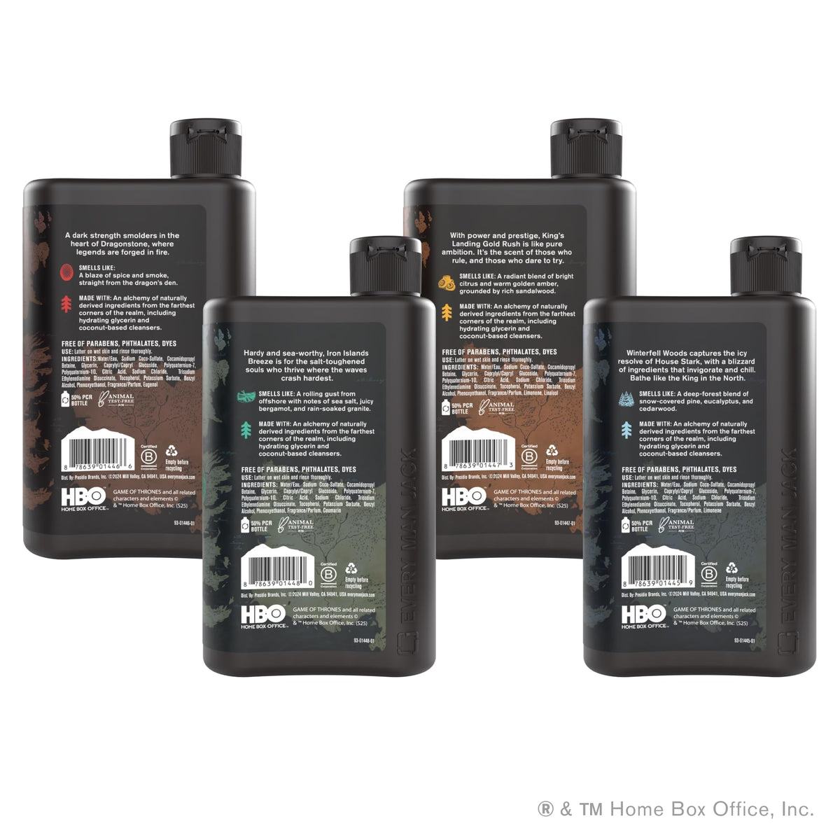 Every Man Jack gift set in bathroom demonstrating lifestyle-ready presentation